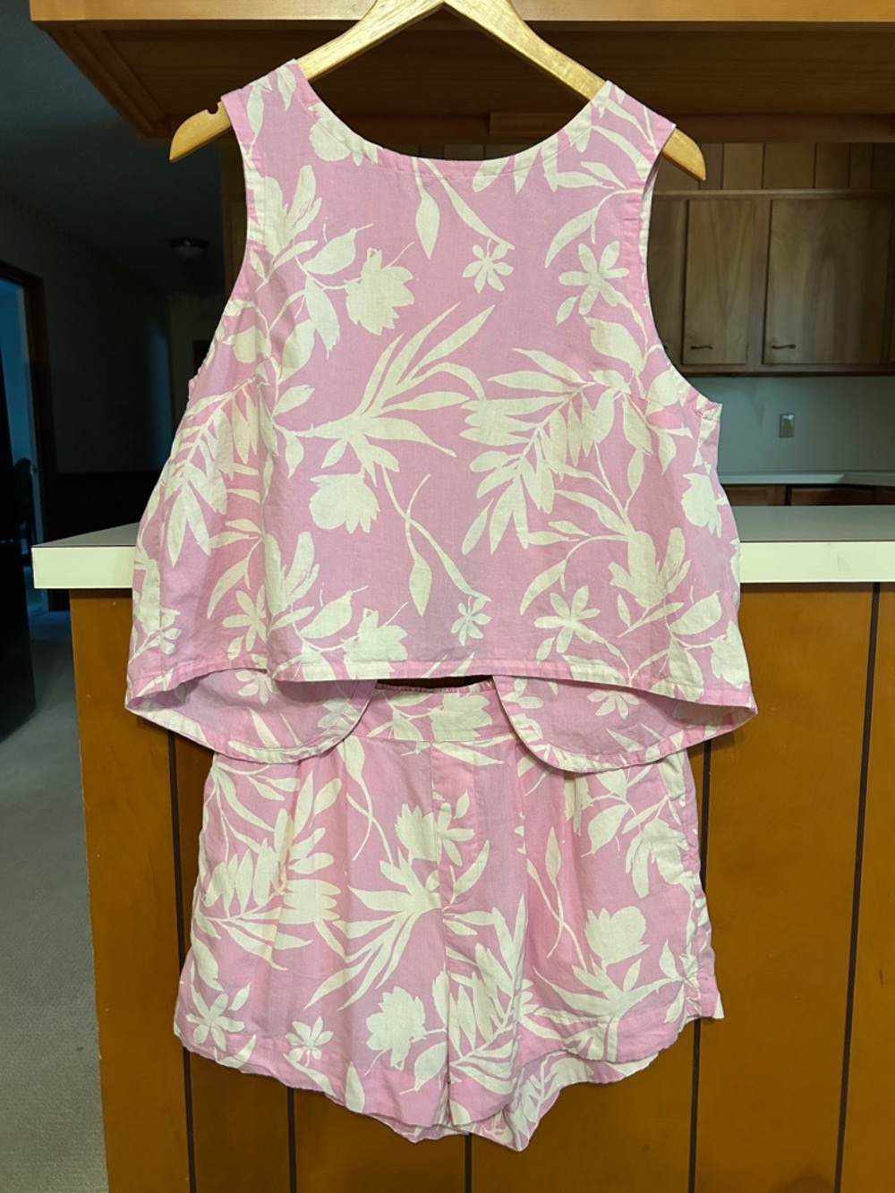 Pact Organic Cotton Linen Canopy 2 Pc Matching Set L Lilac Pink Floral Fairy
O - Picture 4 of 17